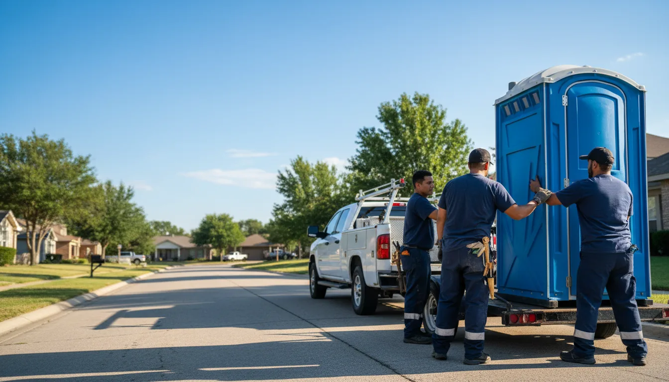 Portable Toilet Rental in Hillister, TX near me